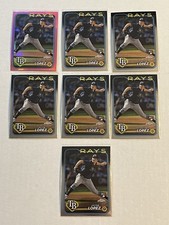 2024 Topps Chrome Jacob Lopez RC Lot x1 Pink x6 Base