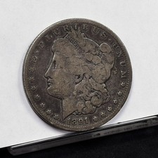1891-CC Morgan Dollar - VG Details, Dark (#60596-L)
