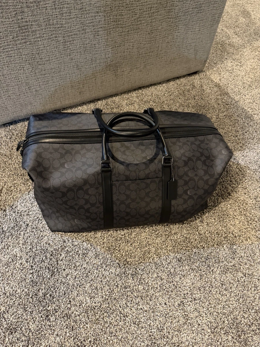 Coach Black Duffle Bags for Men for sale | eBay