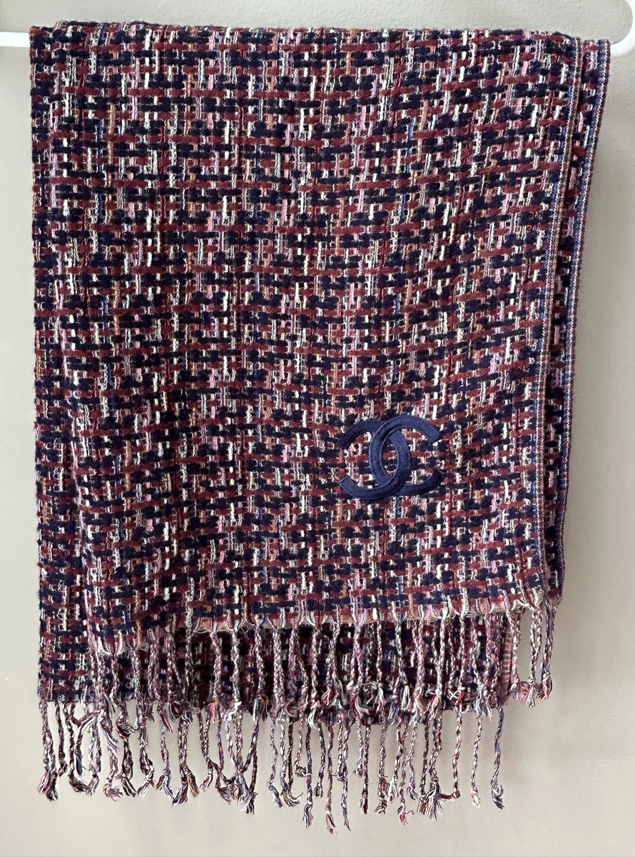CHANEL Multicolor Scarves & Wraps for Women's Geometric for sale