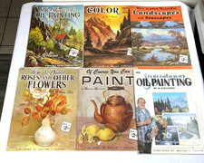 Walter T Foster VTG Art, Paint, Oil Painting Mixed Lot