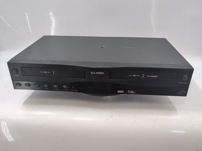 GoVideo DDV9755 Dual Deck VCR *Tested Working* - EB-17935 -