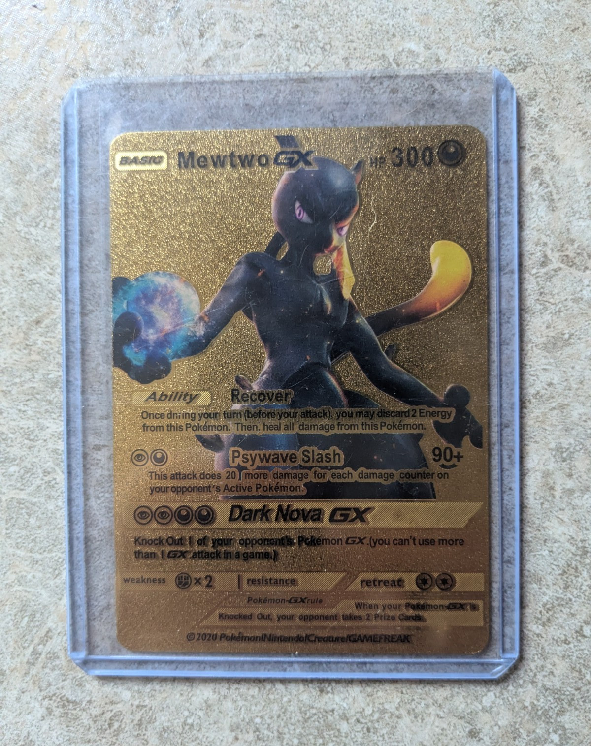 Pokemon Co. Mewtwo GX SM196 Holo Promo Black Star Promo (EN) 300HP 2019