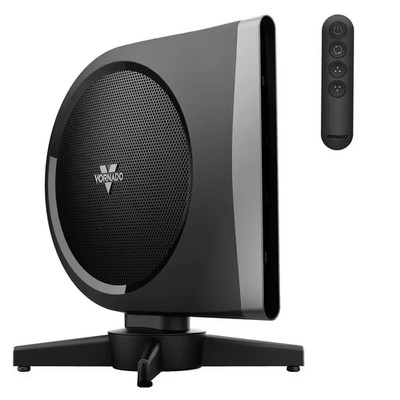 Strata 18 In. 5-Fan Speeds Floor Fan in Black with Oscillation