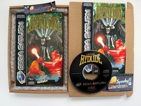 Virtual Hydlide Sega Saturn - UK PAL VGC CIB - High Quality Packing - Tracked