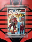 G.I. Joe ARAH Cobra Crimson Guard 1985 With Original Card READ DESCRIPTION