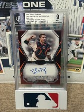 2025 Topps Tier One Buster Posey #05/15 Red Foil Tier One Talent Auto BGS 9 HOF?