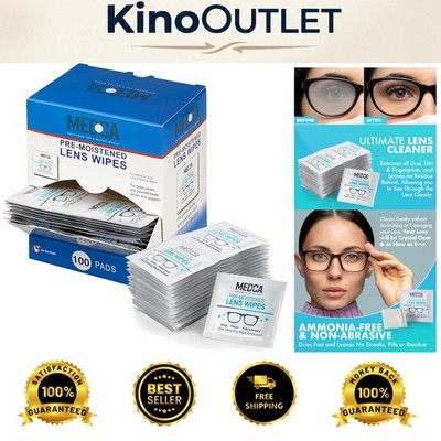 Ultra-Convenient Disposable Lens Wipes - Quick Drying & Scratch-Free Cleaning