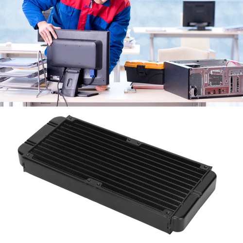 Water Cooling Radiator 18 Tubes Aluminum Aluminum Heat Exchanger Radiator Low - Afbeelding 11 van 12