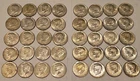 LOT OF 40!!! 1965 - 1969 40% Silver 50C Kennedy Half Dollar NO RESERVE Lot #4