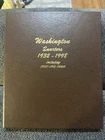 103 Washington Quarters 1965-1998  39 Proof & 9 Silver Coins Great Dansco Book!