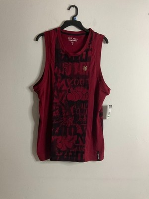 Zoo York New York City Men's Red/Black Tank Top Shirt Size L