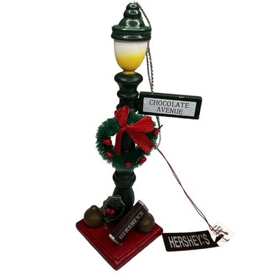 Kurt Adler Hershey s Chocolate Avenue Lamp Post Christmas Ornament Vintage