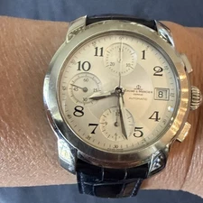 NICE BAUME & MERCIER Geneve MV045216 Case 40mm Reset to 0 - Men's Watch only