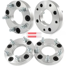 4x 4x114.3 1" Conversion Wheel Adapters to 5x114.3 For Kia Optima 01-13 1/2"x20