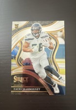 2023 Panini Select - Club Level Zach Charbonnet #202 (RC)