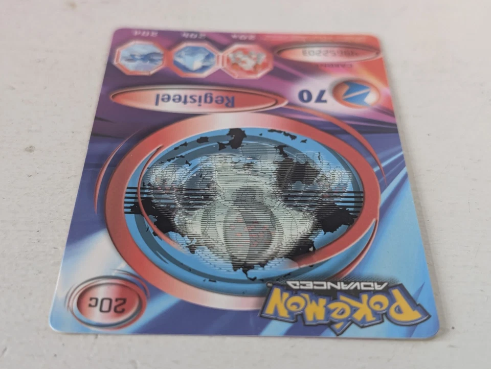 Fox Pokémon Card Pokemon Advanced 20C Registeel 3D Dutch Exclusive Free P&P - Bild 4 von 4
