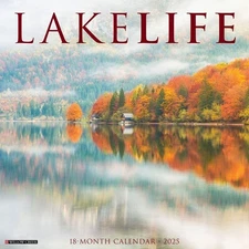 LakeLife 2025 12" x 12" Wall Calendar