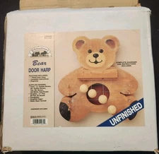 Hometown Collection Vintage Bear Door Harp Kit CPW827 – Unfinished Wood DIY