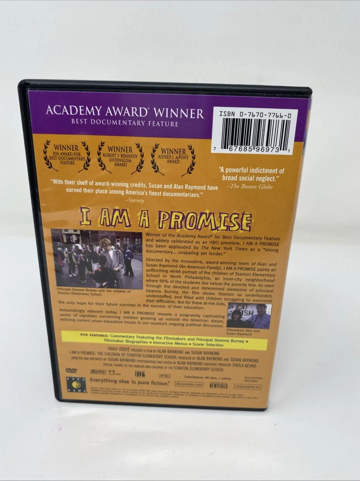 I Am a Promise: The Children of Stanton Elementary School DVD FREE SHIPPING! - Image 2 of 4