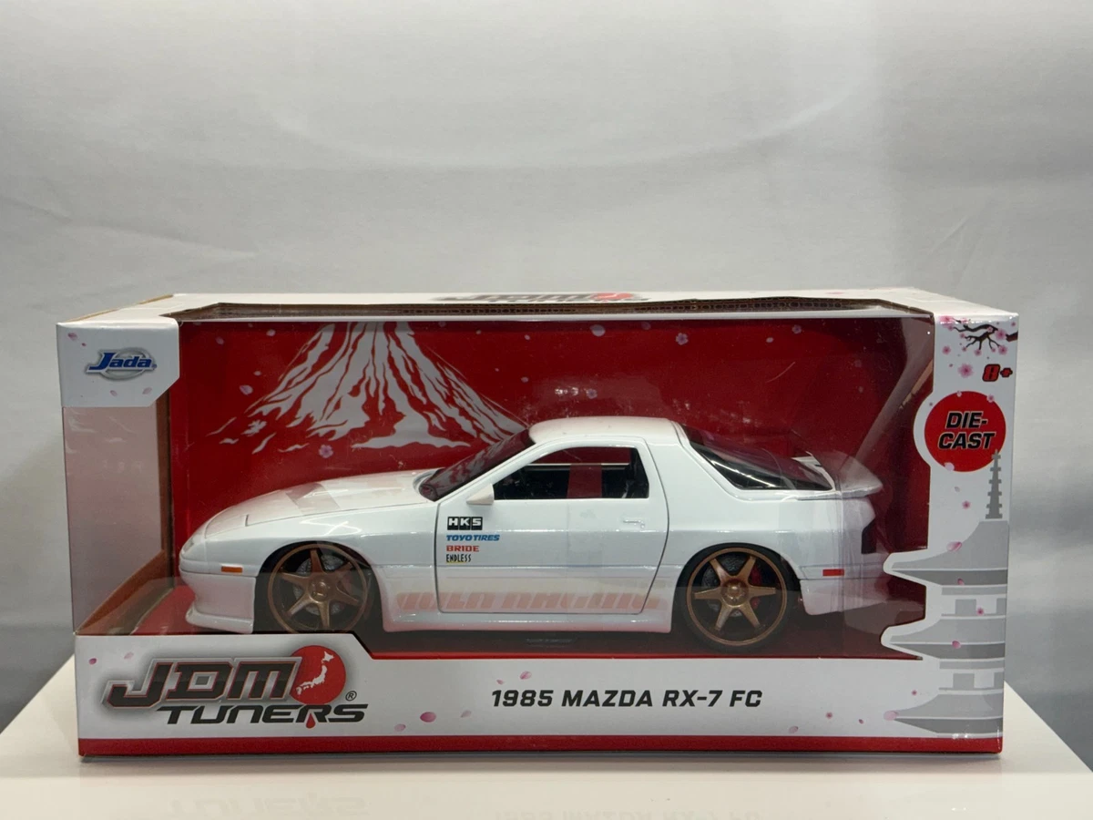Jada Toys Mazda RX-7 Contemporary Manufacture Diecast Cars, Trucks