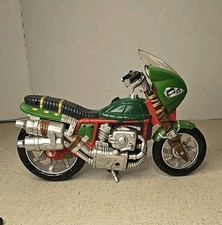 2002 TMNT Ninja Turtles Raphael Motorcycle Battle Bike Mirage Studios 8.5" VTG