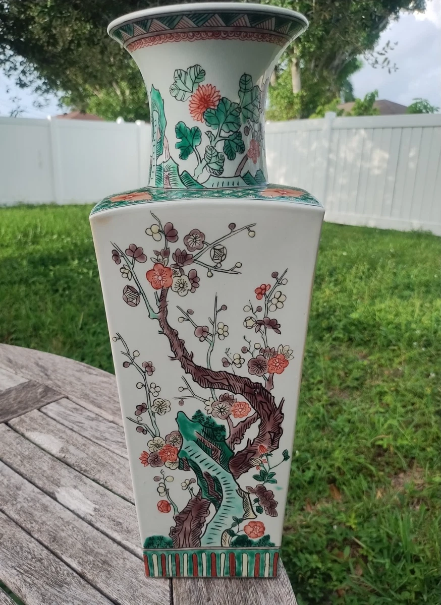 大花瓶中国古董花瓶| eBay