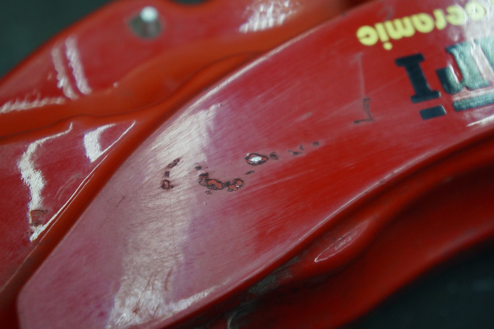 Front Right Passenger Brake Caliper Red 251519 OEM Ferrari California 2008-14