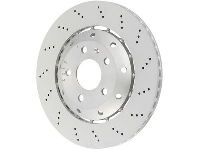 Rear Right SHW Performance Germany Brake Rotor fits Audi RS4 2007-2008 86VYSGBX