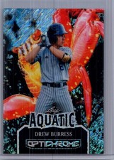 Drew Burress 2025 Leaf Optichrome Baseball 1/1 Pre Production Proof
