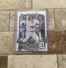 2025 Bowman Draft - Chrome Max Clark #BDC-48 Mojo Refractor (RC)