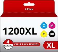 4PK PGI-1200 Ink Cartridge for MB Laser Printer MB2120 MB2020 MB2720 MB2350