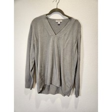 Barefoot Dreams CozyChic Ultra Lite V-Neck Lounge Set Grey BDWCU23159 Womens M