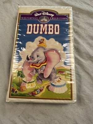 Disney Dumbo VHS Black Diamond Masterpiece Collection Clamshell 024 Tested