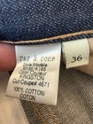 Men’s Rag & Bone Jeans RB 15X Tailored Workwear Kingston Size 36 Made In USA NWT — photo 6