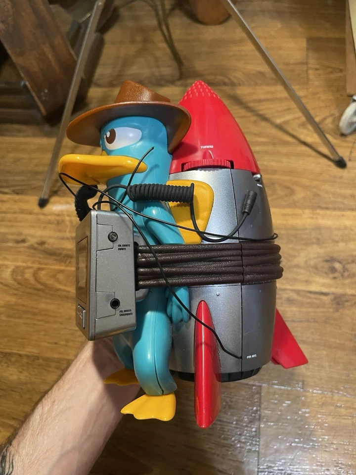 Radio Reloj Despertador Disney Perry Platypus Awake-Inator Phineas & Ferb Tiene Problemas  Foto 4 de 4