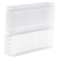 50 StüCk Wachs SchmelzbehäLter 5 FäCher Wax Melt Clamshell Formen Klar Leer