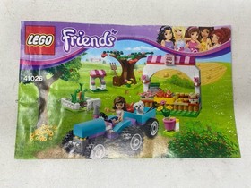 LEGO 41026 FRIENDS: Sunshine Harvest Complete W/ Manual Olivia