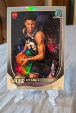 2025-26 Bowman Chrome Ace Bailey Red Rookie Variation #BRR-5