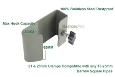 BarrowPro Fishing Bucket Hanger Clip For Carp Porter Nash Trakker Fox Avid etc