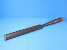 1-3/4" D R Barton Rochester NY socket style millwrights wood gouge over 2 pounds