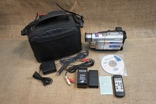 JVC GR-SXM730U VHS Camcorder Bundle W/ Accesories