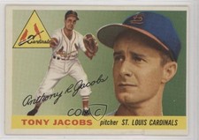 1955 Topps High # Tony Jacobs #183 0z0n
