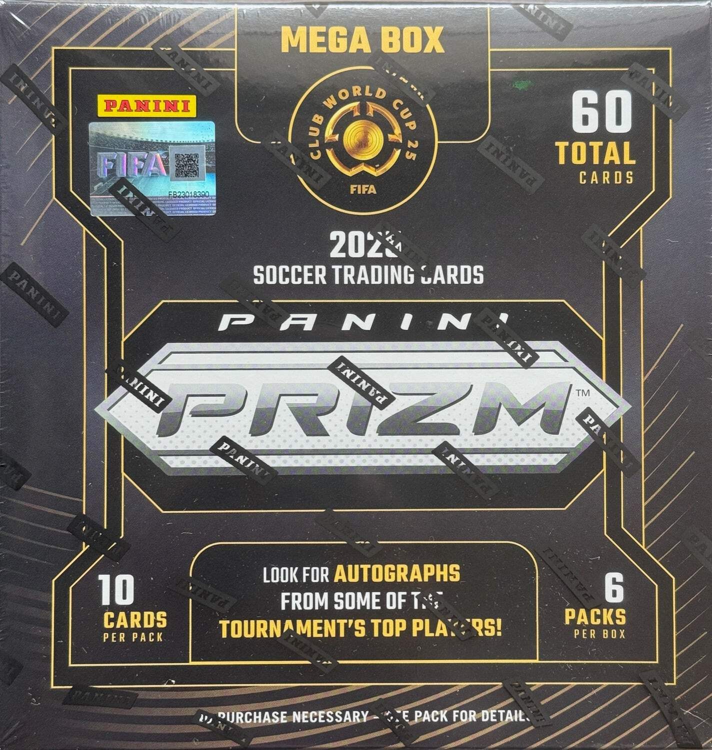 2025 Panini Prizm FIFA Club World Cup Soccer Mega Box
