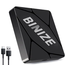 Binize Wirelss Carplay Adapter, Carplay Wireless Dongle for Factory Wired Car...