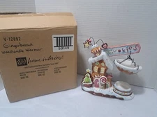 Home Interior  Gingerbread House Hanging Tart Tealight Warmer NIOB