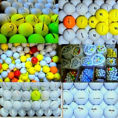 100 Mixed (5A-4A) Assorted Brands/Models/Colors, Used Balls, Free Shipping
