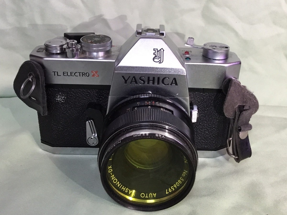 Vintage Yashica TL Electro X 35mm Film Camera w/ 50mm Lens