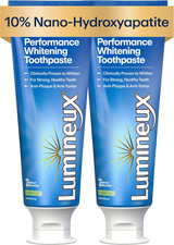 10 Nano Hydroxyapatite Whitening Toothpaste, 3.75 Oz, 2 Pack