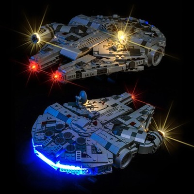 Hilighting Upgraded Led Light Kit Compatible with Lego Star Wars Millennium F...